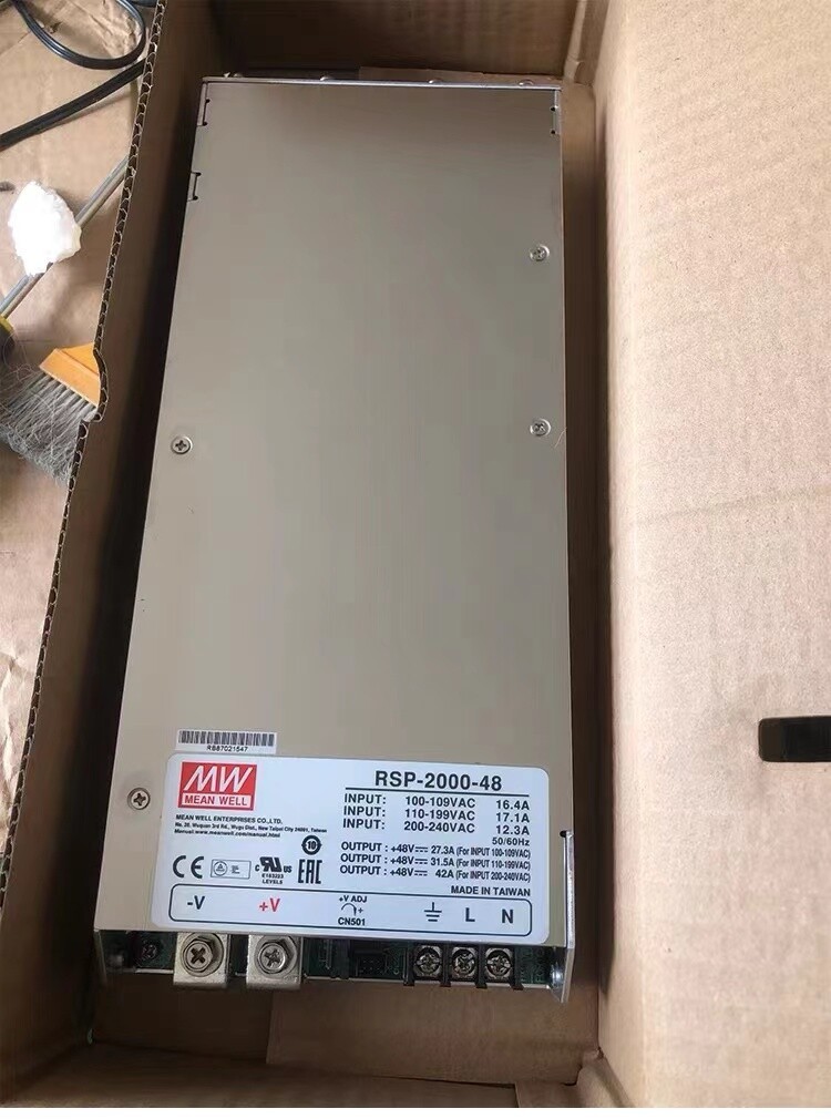 1PCS New Mean Well RSP-2000-48 AC/DC Output Regulated Switching Power Supply