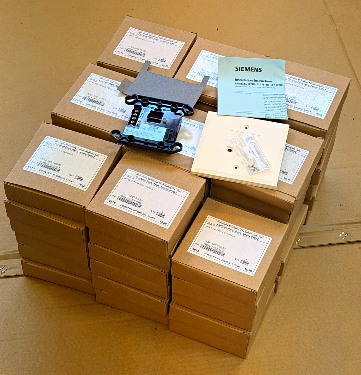 Siemens HTRI-R Addressable Switch Interface Module with Instructions Siemens HTRI-R Addressable Switch Interface Module with Instructions