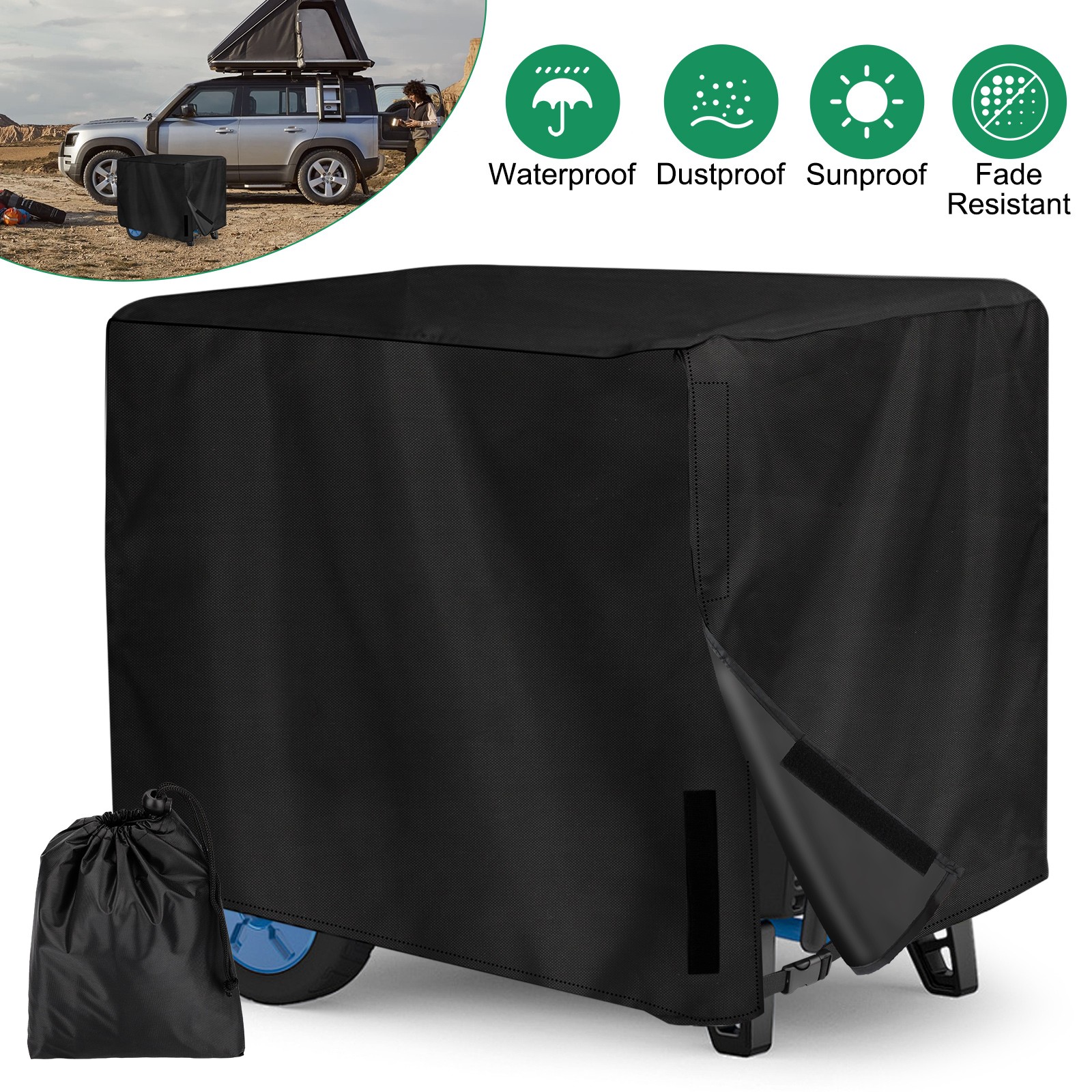 210D Waterproof Heavy Duty Universal Generator Cover 38x28x30 210D Waterproof Heavy Duty Universal Generator Cover 38x28x30