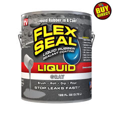 Flex Seal Liquid - Liquid Rubber Sealant Coating - Giant 128oz (Gray) picture