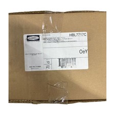 LOT OF 10 Hubbell HBL7717C Mini Seal-Tite Weatherproof Boot 50A Twist-Lock Black picture