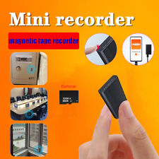 Magnetic Spy Digital Voice Activated Mini Sound Audio Recorder Dictaphone 500hr picture