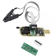 CH341A EEPROM Flash BIOS USB Programmer Kit with SOP8 Clip picture