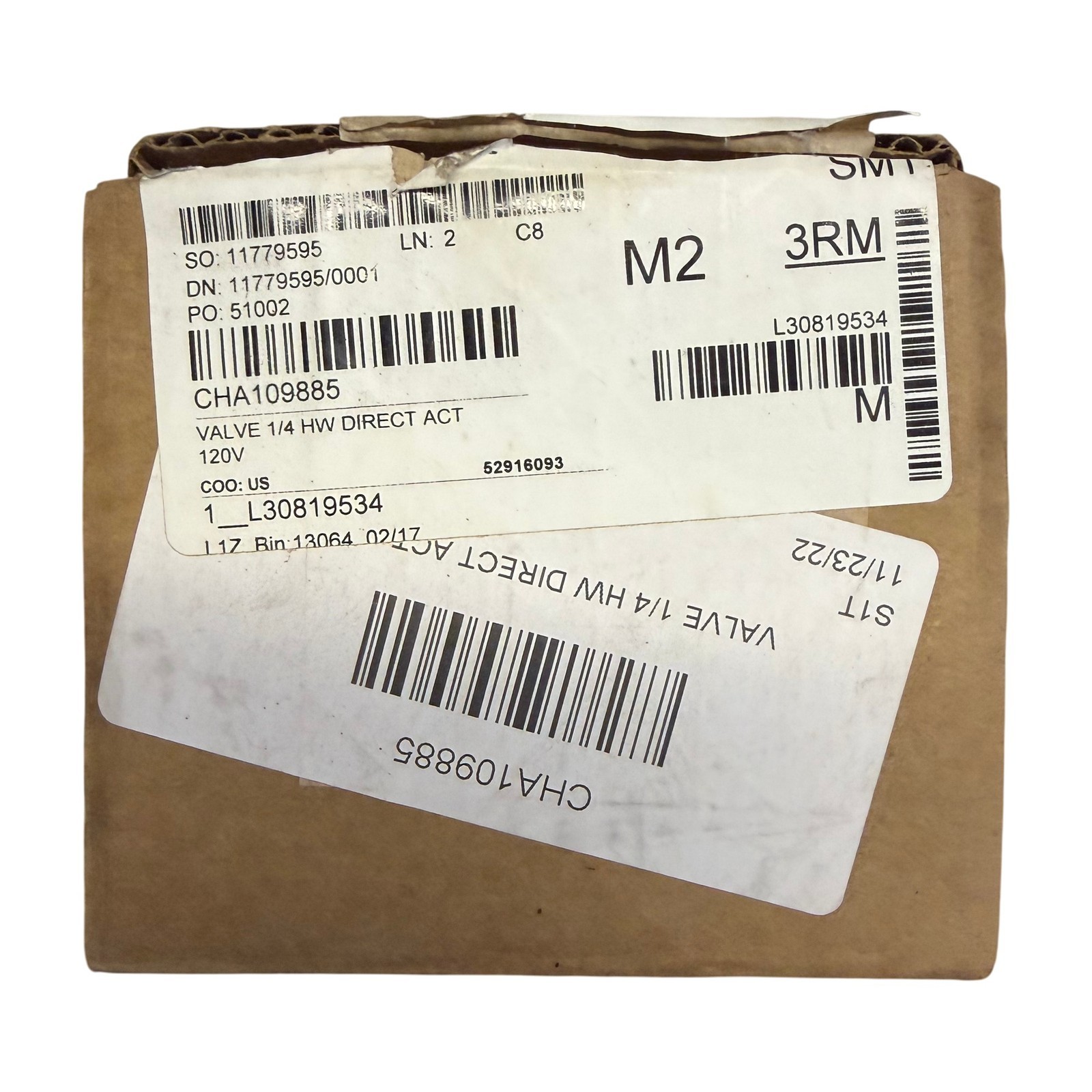 Parker Hannifin CHA109885 1/4 HW Direct Acting Water Solenoid Valve 120V 16W Parker Hannifin CHA109885 1/4 HW Direct Acting Water Solenoid Valve 120V 16W