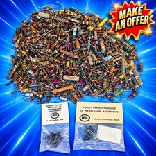 Vintage Carbon Composition Resistor Lot 1lb 11oz Tube Amp Radio Electronics picture