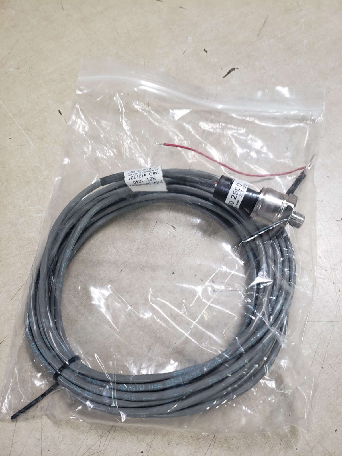 Copeland 800-2500 500 PSI Refrigerant Pressure Sensor Copeland 800-2500 500 PSI Refrigerant Pressure Sensor