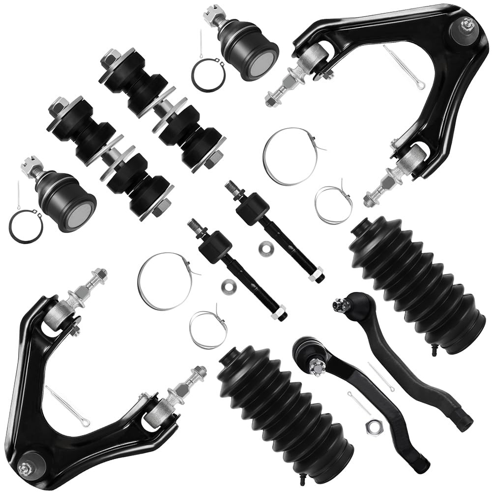 12pcs Suspension Kit Ctrl Arm Tie Rod Sway Link Rack Boot 97-99 CL 94-97 Accord 12pcs Suspension Kit Ctrl Arm Tie Rod Sway Link Rack Boot 97-99 CL 94-97 Accord