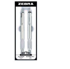 Zebra Pen M/F 701 stainless steel mechanical pencil and ballpoint pen gift set picture