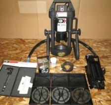 New Gates MobileCrimp 4-20 Adjustable Hydraulic Hose Crimper w/air pump 3 dies picture