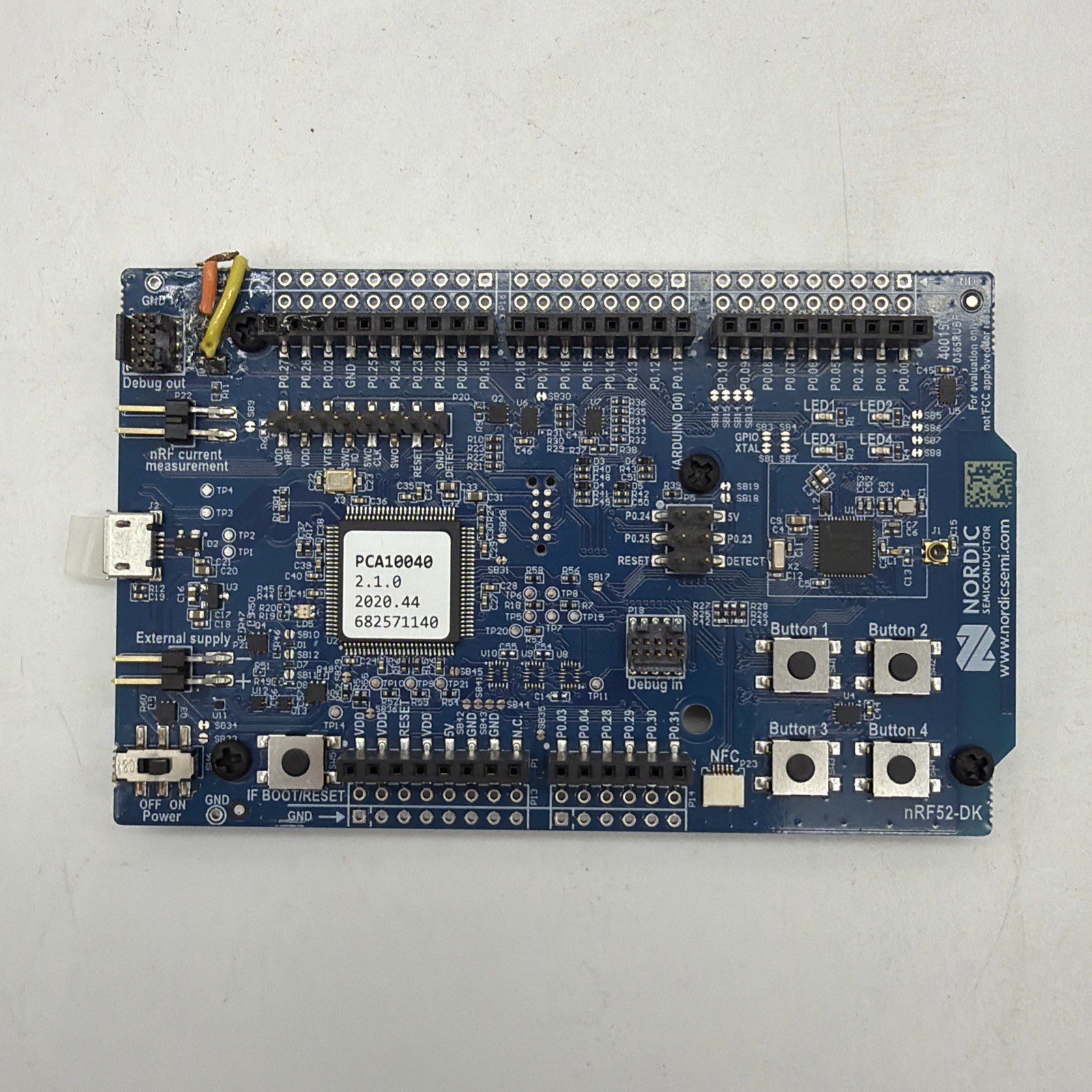 Nordic Semiconductor nRF52-DK Bluetooth LE Mesh NFC ANT