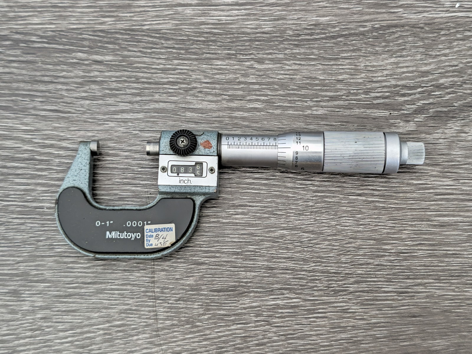 Mitutoyo 193-211 Outside Micrometer 0-1 in 0.0001 Mitutoyo 193-211 Outside Micrometer 0-1 in 0.0001
