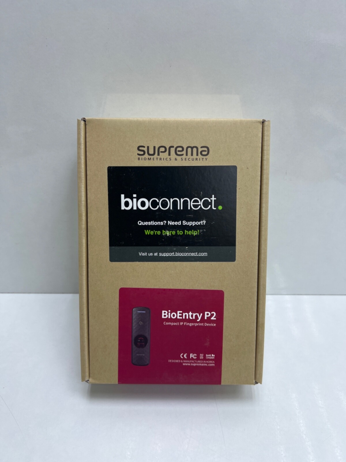 Suprema BioEntry P2 (BEP2-OA) Compact IP Fingerprint Access Control(Sealed) Suprema BioEntry P2 (BEP2-OA) Compact IP Fingerprint Access Control(Sealed)