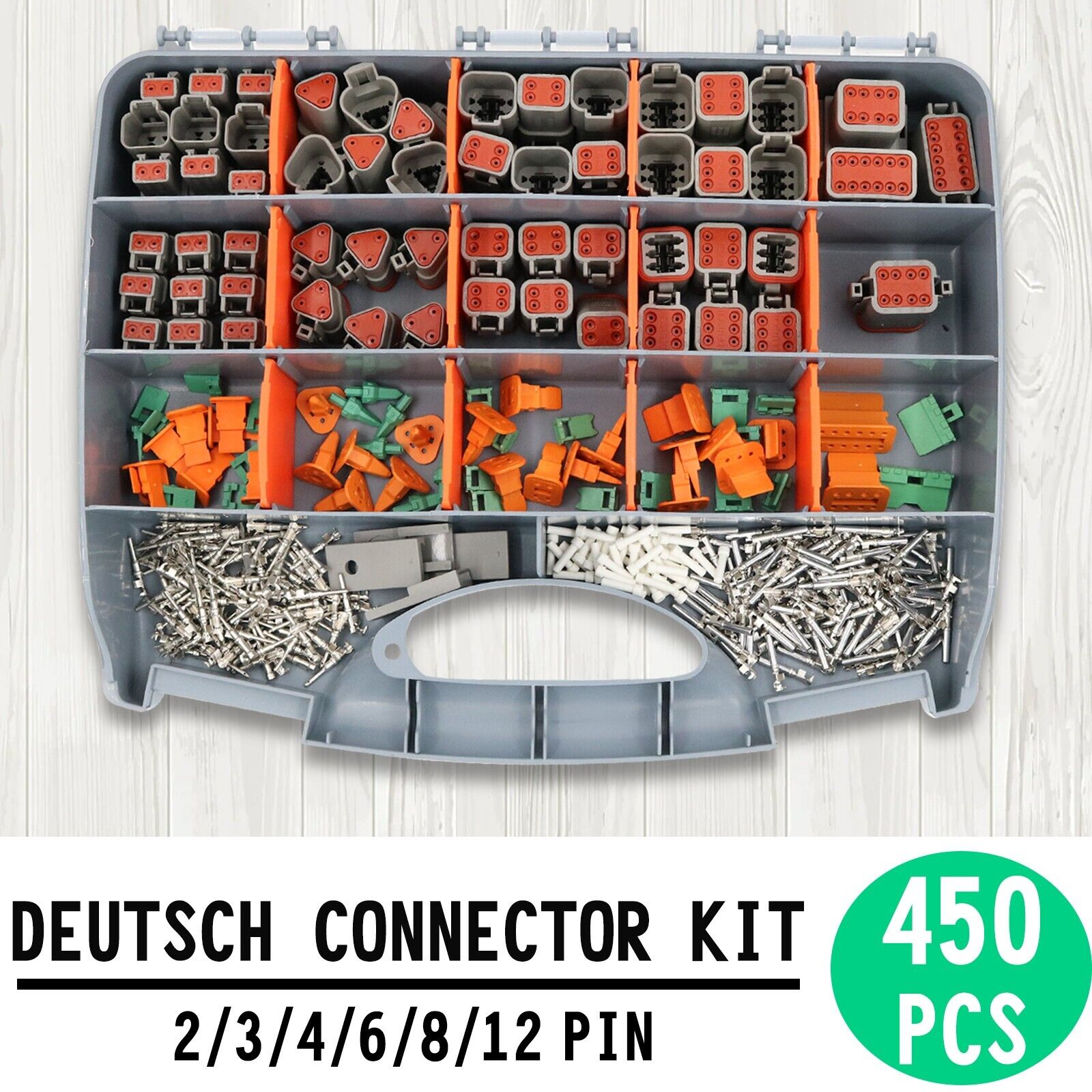 450 PCS DEUTSCH DT Genuine Connector Kit