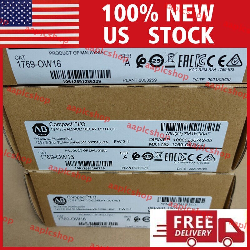 NEW NEW PLC 1769-OW16 New NEW PLC CompactLogix Relay Output Module