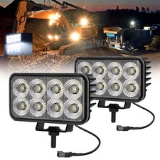 2x Powerful 4.5 Inch LED Work Light For Truck Flood Pods 12V 30V Tractor Lights picture