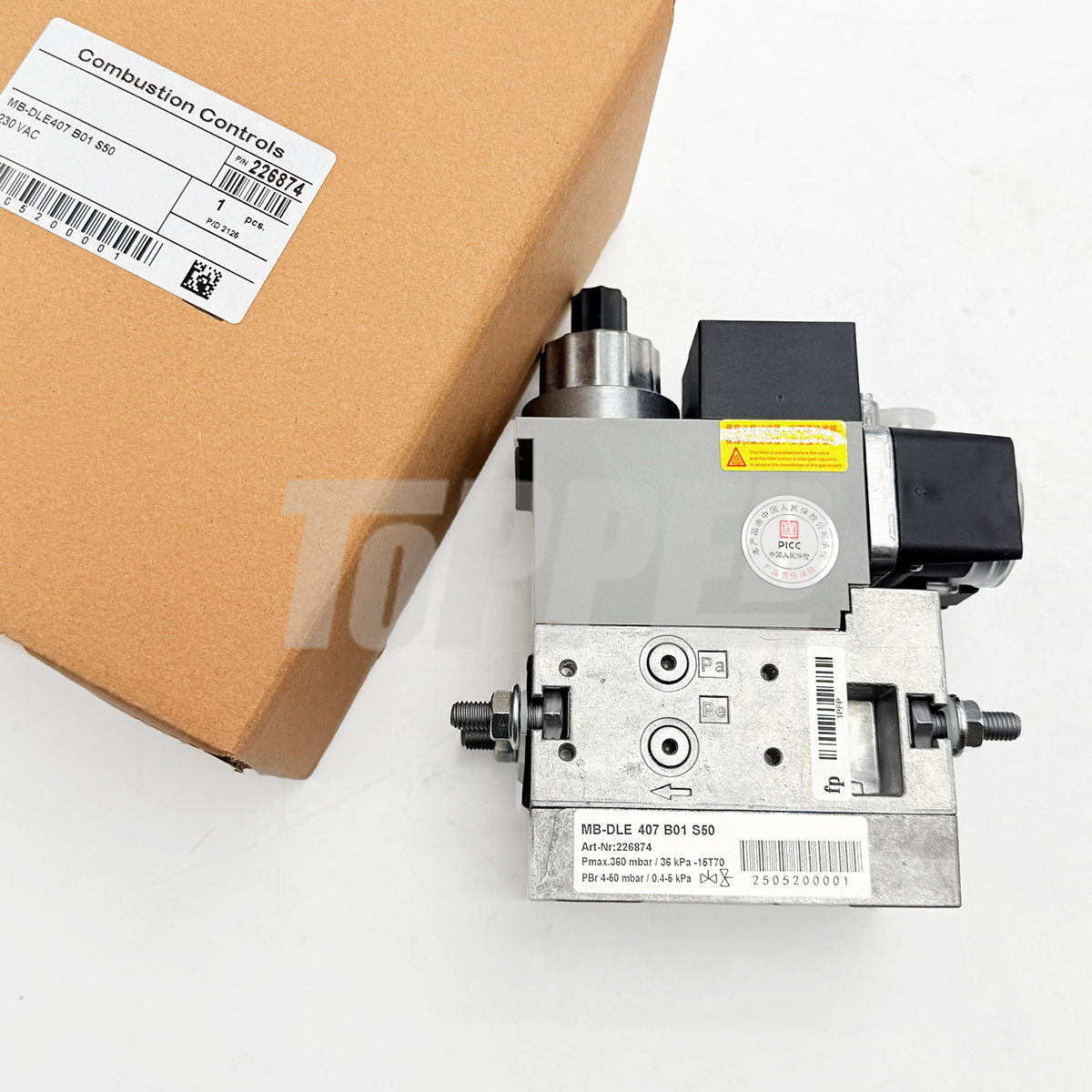 Brand New 1Pc Regulator Solenoid Valve MB-DLE407B01S50 for DUNGS MBDLE407B01S50