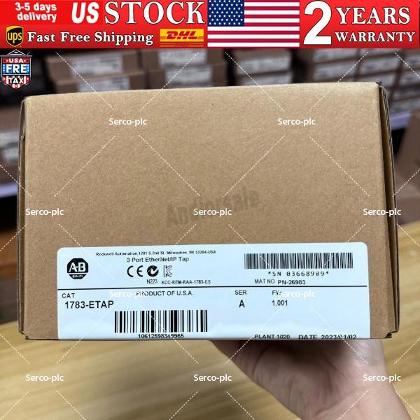 New Factory Sealed Allen Bradley 1783-ETAP SER A New Factory Sealed Allen Bradley 1783-ETAP SER A