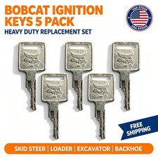 Bobcat Ignition Replacement Key 5 Pack, for Skid Steer, Compact Track & Construc picture
