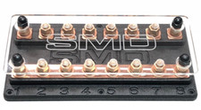 Steve Meade SMD Premium Heavy Duty Octo 8 ANL Fuse Block (Copper) Car Audio picture