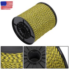 3366Ft 1/8 inch Electric Fence Wire Fencing Polywire Horse Cattle Livestock picture