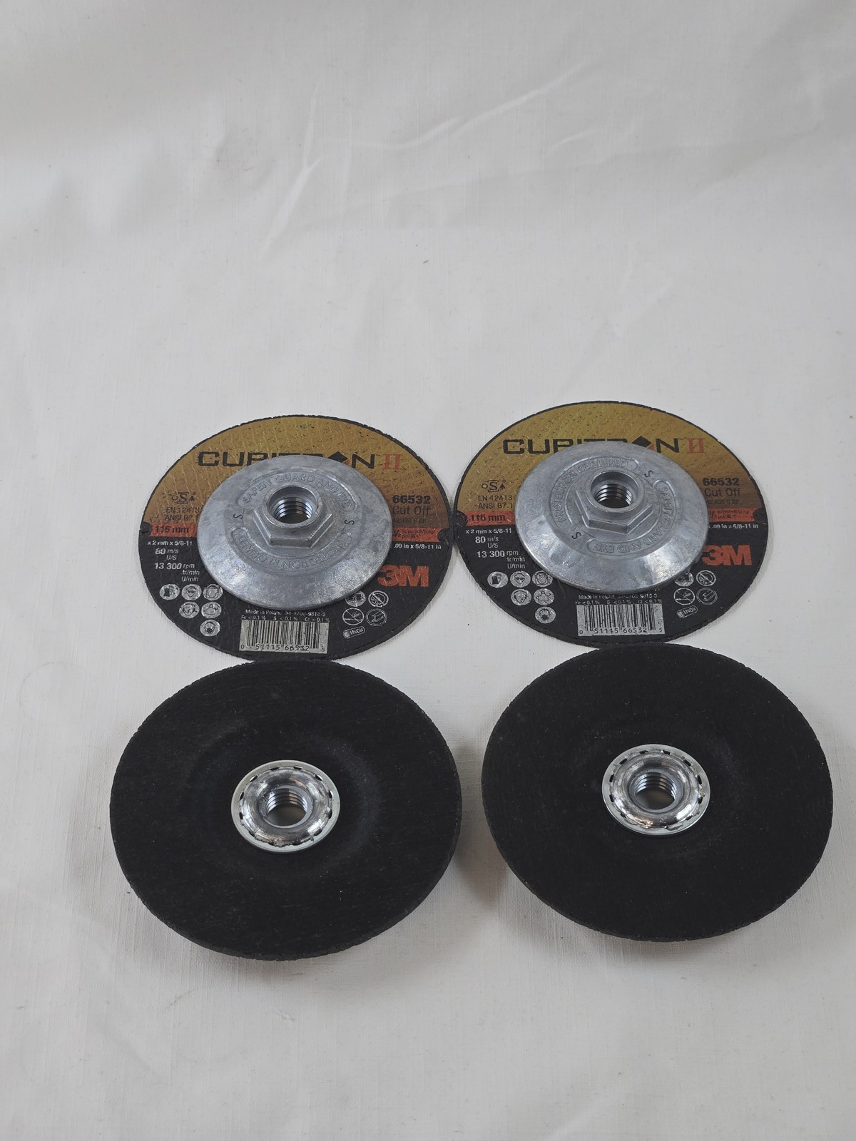4x 3M Cubitron II 66532 115mm 4.5\ 4x 3M Cubitron II 66532 115mm 4.5\