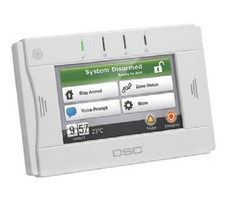 DSC 2-Way Wireless Touchscreen Arming Station Keypad WTK5504 #Home-security picture