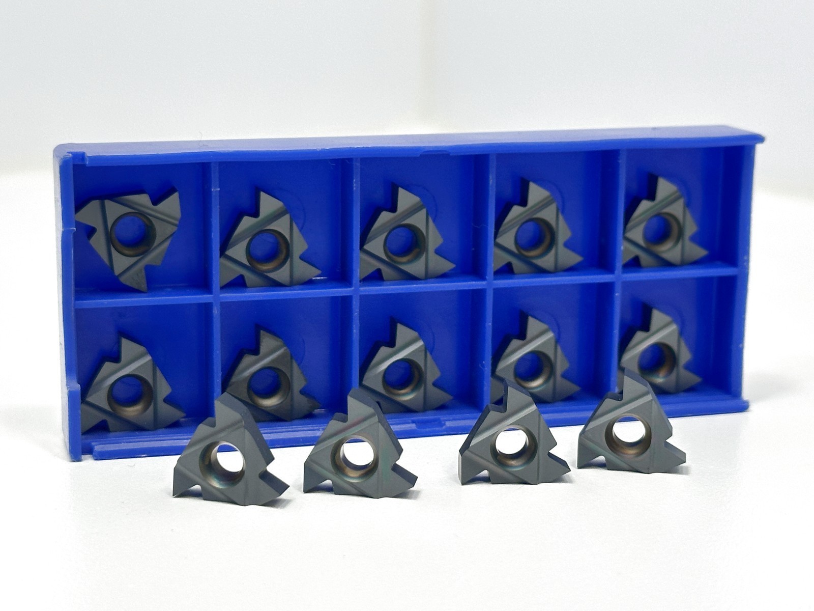 VARGUS 3EL AG60 | New Carbide Threading Inserts 50636 | Grade VTX | 14pcs VARGUS 3EL AG60 | New Carbide Threading Inserts 50636 | Grade VTX | 14pcs