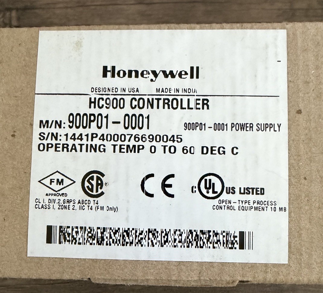 Honeywell 900P01-0001 HC900 Power Supply 51450991-001 New / NOS -located In USA Honeywell 900P01-0001 HC900 Power Supply 51450991-001 New / NOS -located In USA