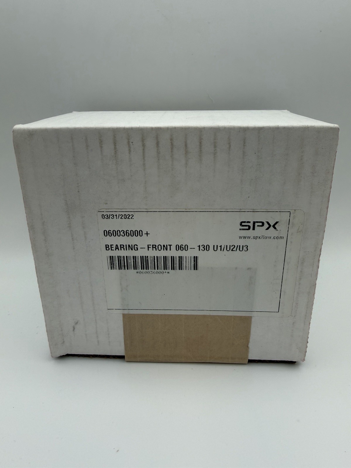 SPX 060036000+ Bearing -Front 060-130 U1/U2/U3 SPX 060036000+ Bearing -Front 060-130 U1/U2/U3