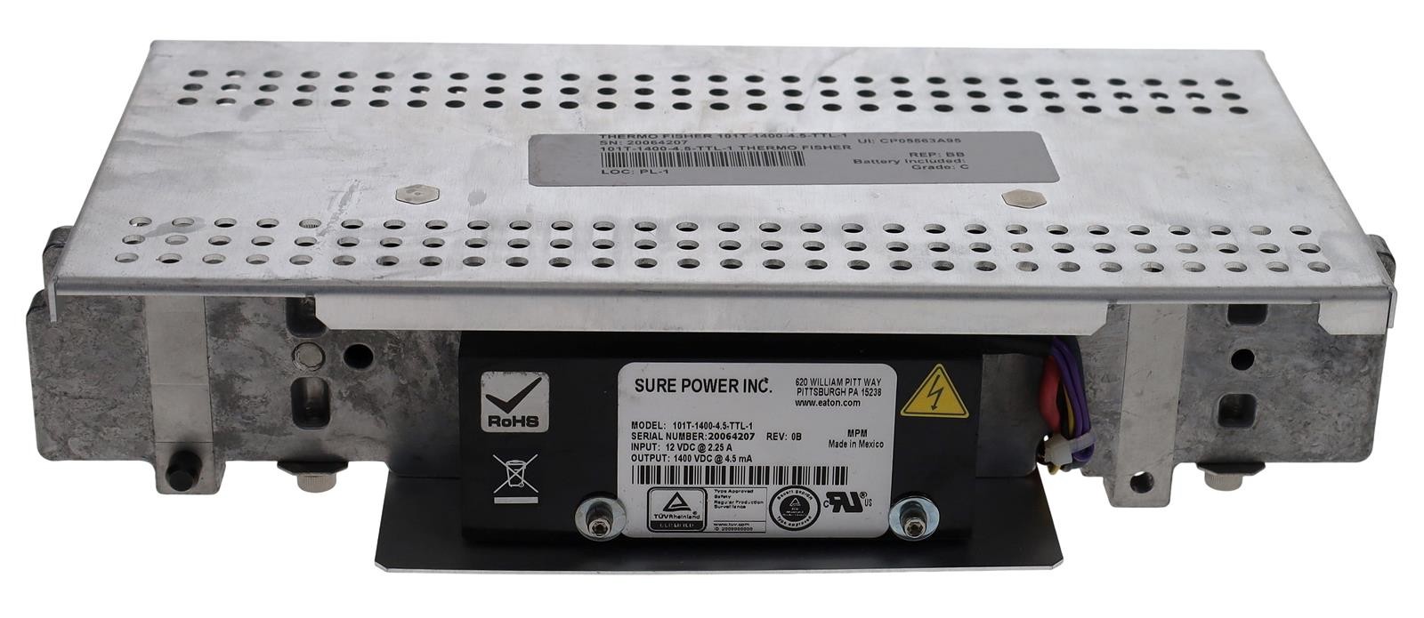 THERMO FISHER 101T-1400-4.5-TTL-1 LASER ASSEMBLY FOR NICOLET iS50 SPECTROMETER THERMO FISHER 101T-1400-4.5-TTL-1 LASER ASSEMBLY FOR NICOLET iS50 SPECTROMETER
