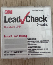 3M Lead Check Swabs Instant Lead Testing Swab Kit Contains 8 Swabs - NEW picture