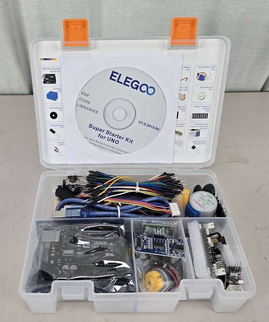 ELEGOO UNO R3 Project Super Starter Kit ELEGOO UNO R3 Project Super Starter Kit