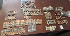 🔥 HUGE LOT OF SILVER CONTACTS ON COPPER FOR SILVER RECOVERY + SEPARATED SILVER picture