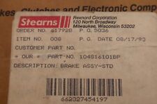 STEARNS  REXNORD 104816101BP BRAKE ASSY-STD NEW OPEN BOX STOCK #2521 picture
