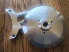 MARCH PREFORMANCE Small Block Ford Power Steering Bracket with Matching Pully picture