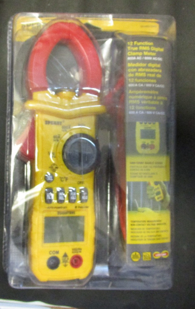 Sperry Digital Clamp Meter 12 Function DSA600TRMS Sperry Digital Clamp Meter 12 Function DSA600TRMS