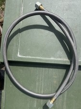 6’ 5” Of Aeroquip Braided Hose With Two 1” Swivel Compression Fittings. picture