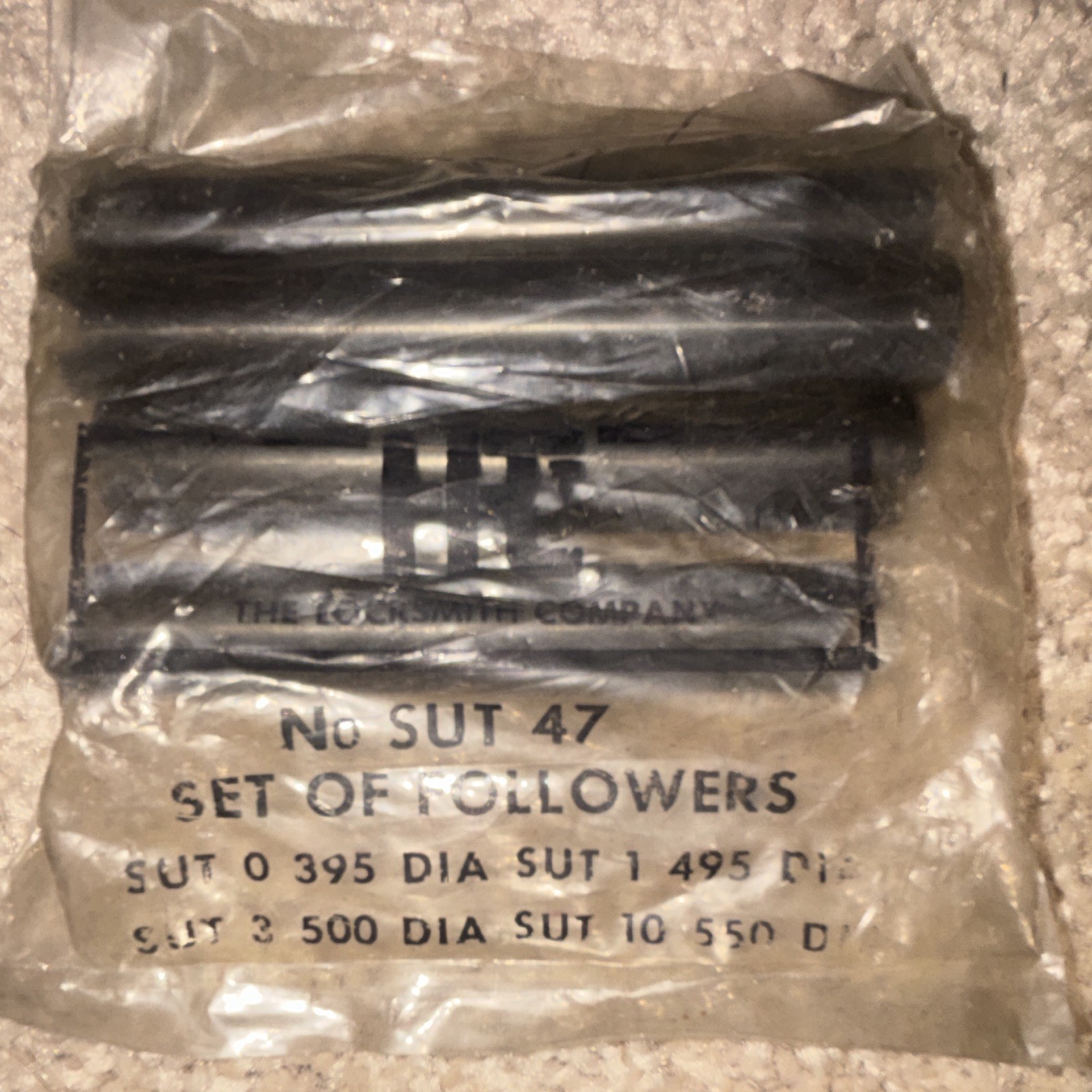 Vintage Box Plug Followers Locksmith Set .395 .500 .550 DIA NOS Stocksmith Vintage Box Plug Followers Locksmith Set .395 .500 .550 DIA NOS Stocksmith