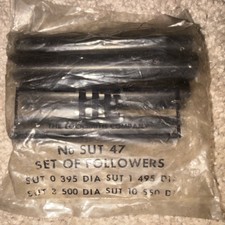 Vintage Box Plug Followers Locksmith Set .395 .500 .550 DIA NOS Stocksmith picture