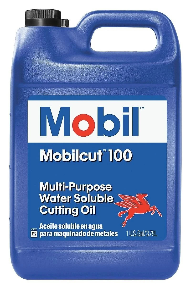 Mobil Mobilcut 100 Water Soluble Cutting Oil Metalworking Fluid 1 Gallon