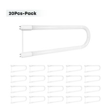 20pcs U Bend LED Tube Light T8 15W G13 1900 Lumens Direct or Ballast Bypass UL picture