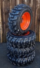 Heavy Duty 10-16.5 Guard Dog Skid Steer Tires/Rims for Bobcat-10PLY-10X16.5 picture