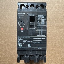 Siemens ED63A040 Circuit Breaker, Black picture