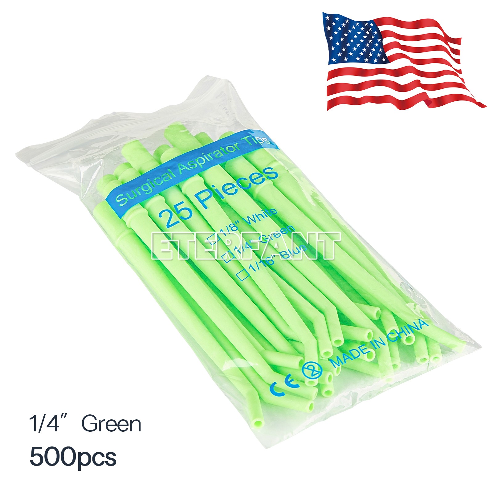 500/1000pc Dental Orifice Dental Surgical Aspirator Suction Tips 1/4 500/1000pc Dental Orifice Dental Surgical Aspirator Suction Tips 1/4