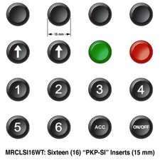 PowerKey PRO SI Series Removable Inserts (MRCLSI16WT) picture