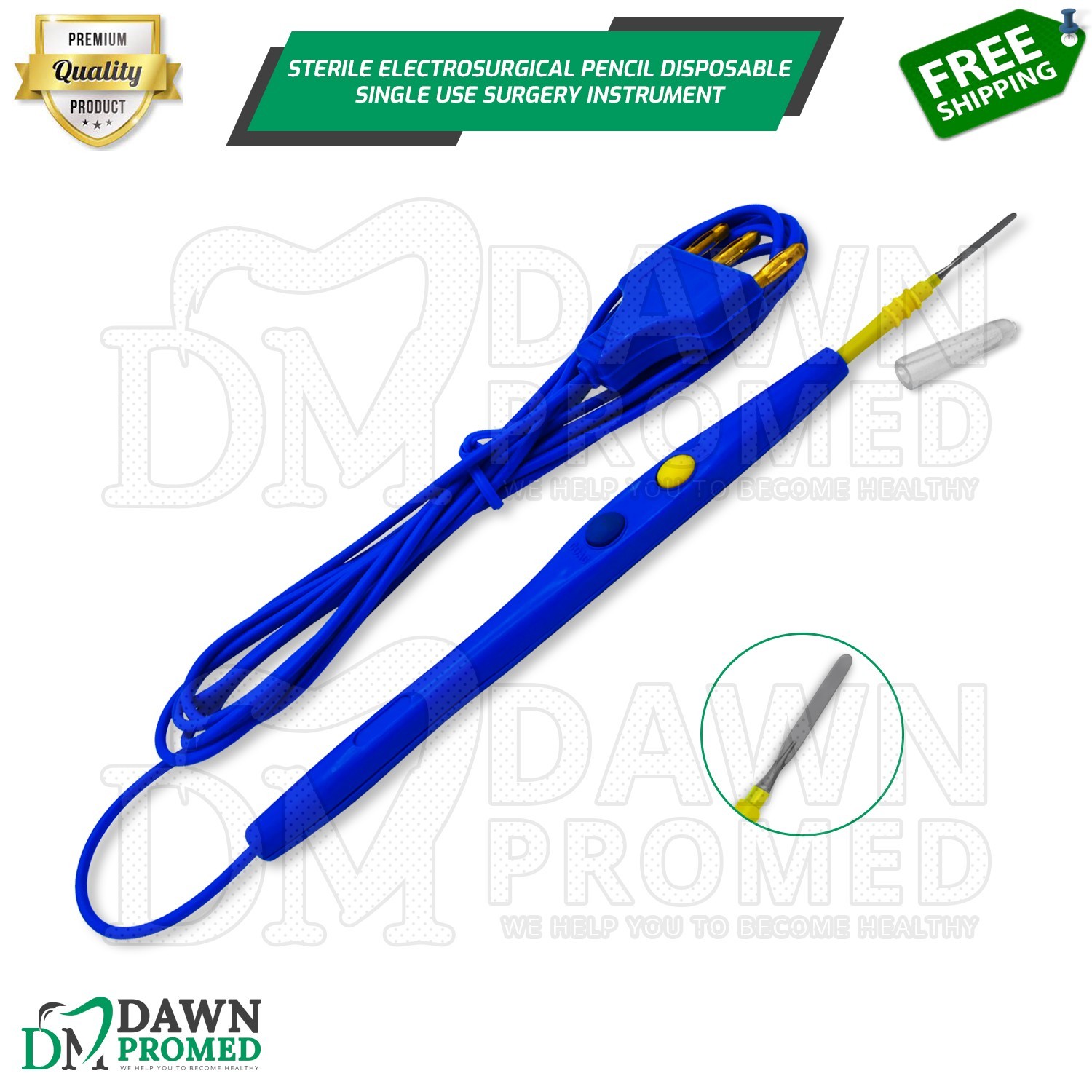 Electrosurgical Pencil Disposable Cautery Pen Surgical Electrodes Surgery Tools