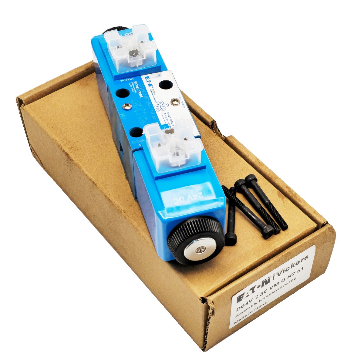 New Solenoid Valve DG4V-3-8C-VM-U-H7-61 DG4V 3 8C VM U H7 61 For Vickers New Solenoid Valve DG4V-3-8C-VM-U-H7-61 DG4V 3 8C VM U H7 61 For Vickers