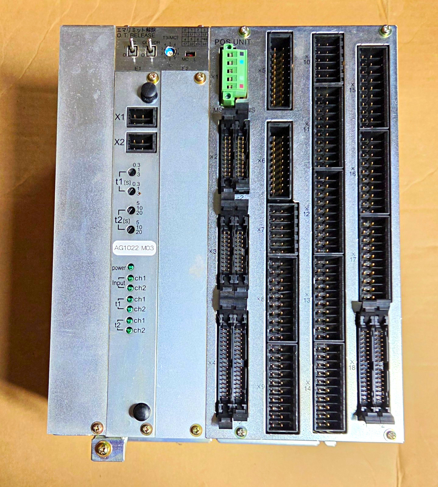 OKUMA POS PLC Processor A911-3070 Ver 1.6 Controller Platform POS