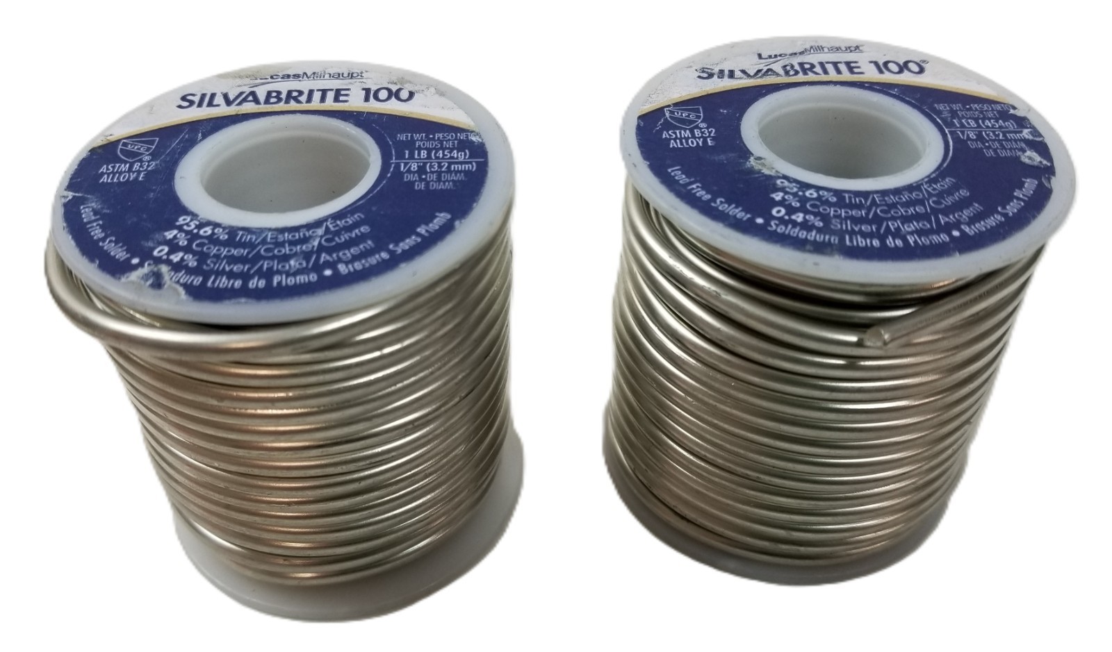 Silvabrite 100 Lead Free Solder 1/8