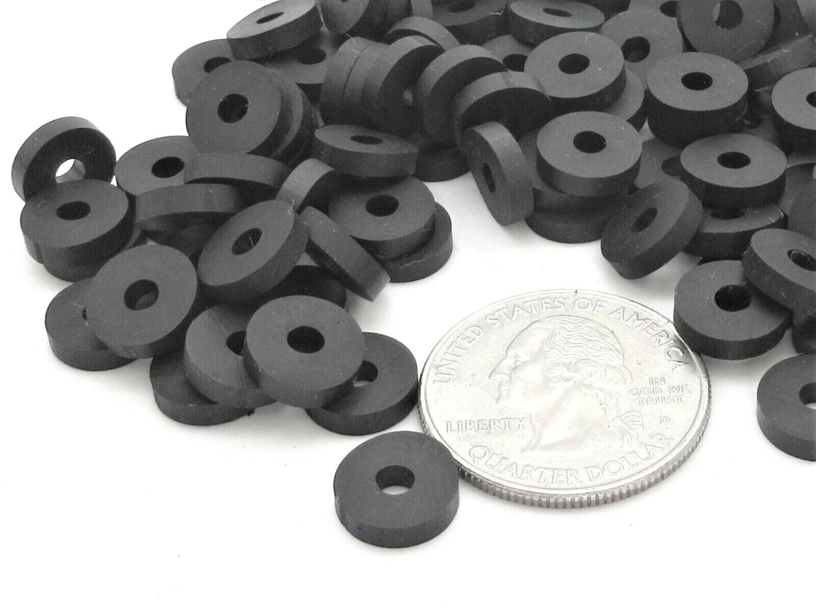 #6 Thick Rubber Flat Washers 1/8\